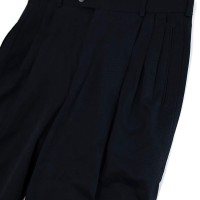 00s SLATES Black 3Tuck Drape Slacks Pants Size W34 L30 | Vintage.City 빈티지숍, 빈티지 코디 정보
