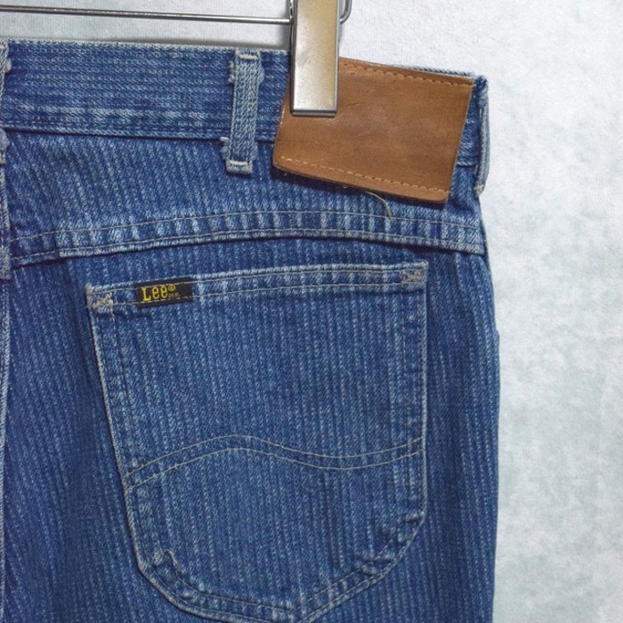 80s " Lee 200 " stripe pattern denim pants | Vintage.City 古着屋、古着コーデ情報を発信