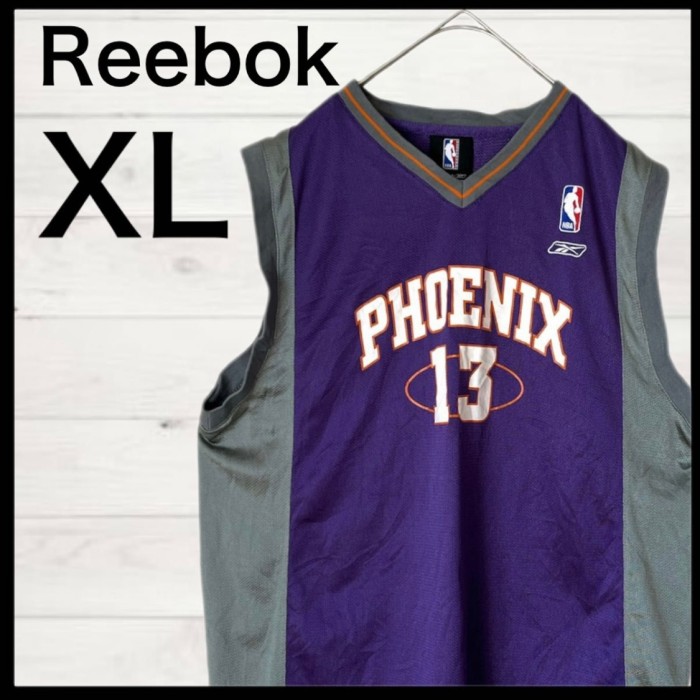 【美品】Reebok リーボック ゲームシャツ 13 ナッシュ XL 古着NBA Reebok タンクトップ NBA フェニックスサンズ バスケ | Vintage.City Vintage Shops, Vintage Fashion Trends