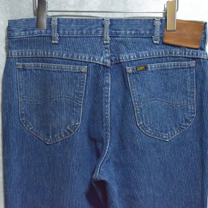 80s " Lee 200 " stripe pattern denim pants | Vintage.City Vintage Shops, Vintage Fashion Trends