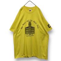 FRUIT OF THE LOOM 90s vintage print T-shirt フルーツオブザルーム 90年代 プリント Tシャツ イエロー 黄 | Vintage.City 古着屋、古着コーデ情報を発信
