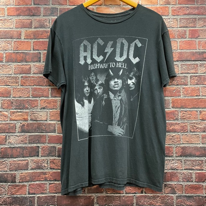 AC/DC ACDC エーシーディーシー Tシャツ バンT バンド ロックT Highway to Hell 地獄のハイウェイ | Vintage.City 빈티지숍, 빈티지 코디 정보