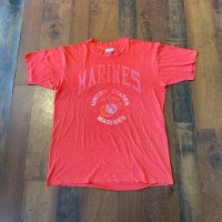 80s Hanes USMC ミリタリーTシャツ L USMA USNAVY | Vintage.City 빈티지숍, 빈티지 코디 정보