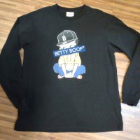 ベティブープ Tシャツ 刺繍 長袖 L | Vintage.City 古着屋、古着コーデ情報を発信