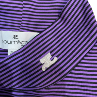 Courreges One point Logo Purple | Vintage.City 빈티지숍, 빈티지 코디 정보