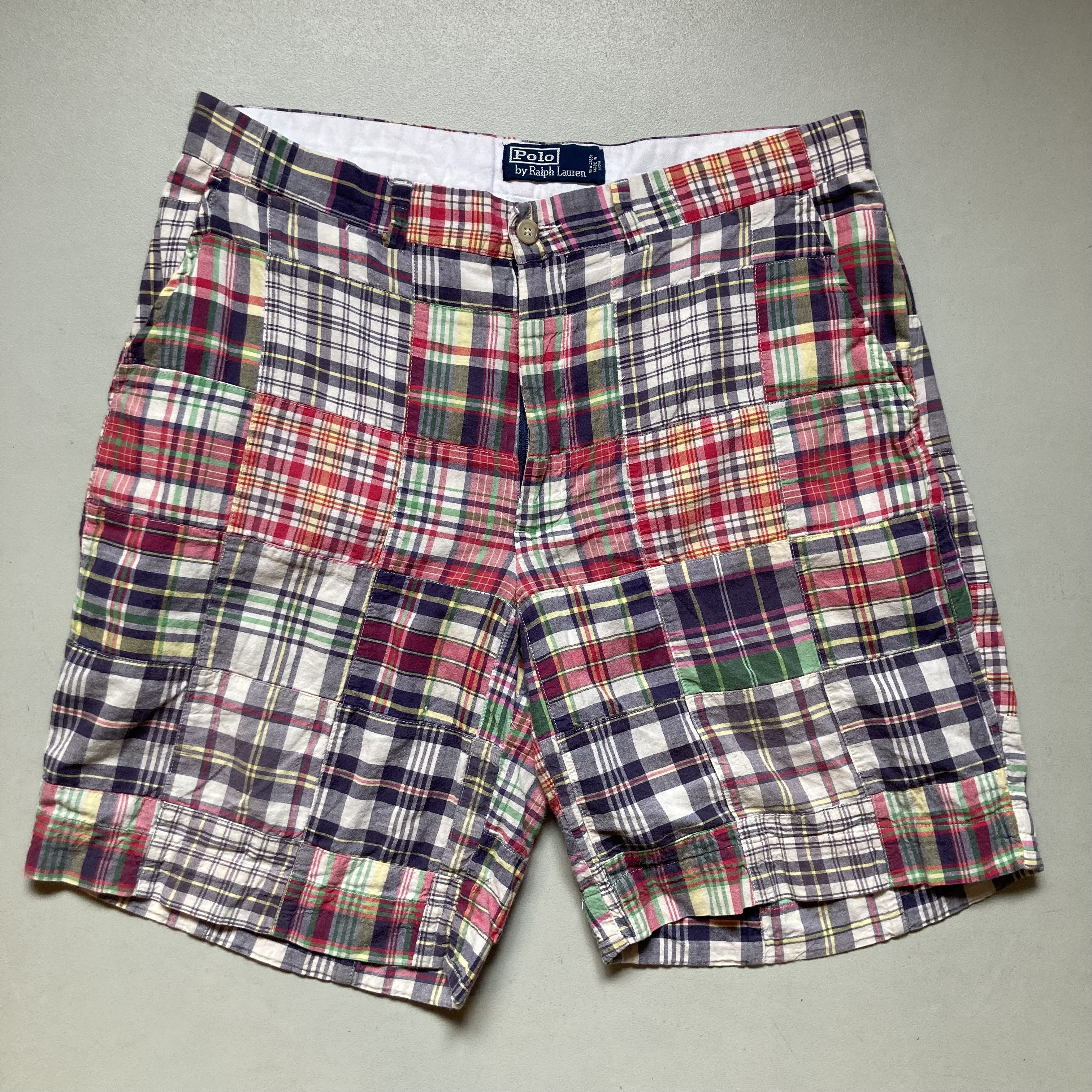 90s polo Ralph Lauren patchwork shorts ラルフローレン パッチワーク