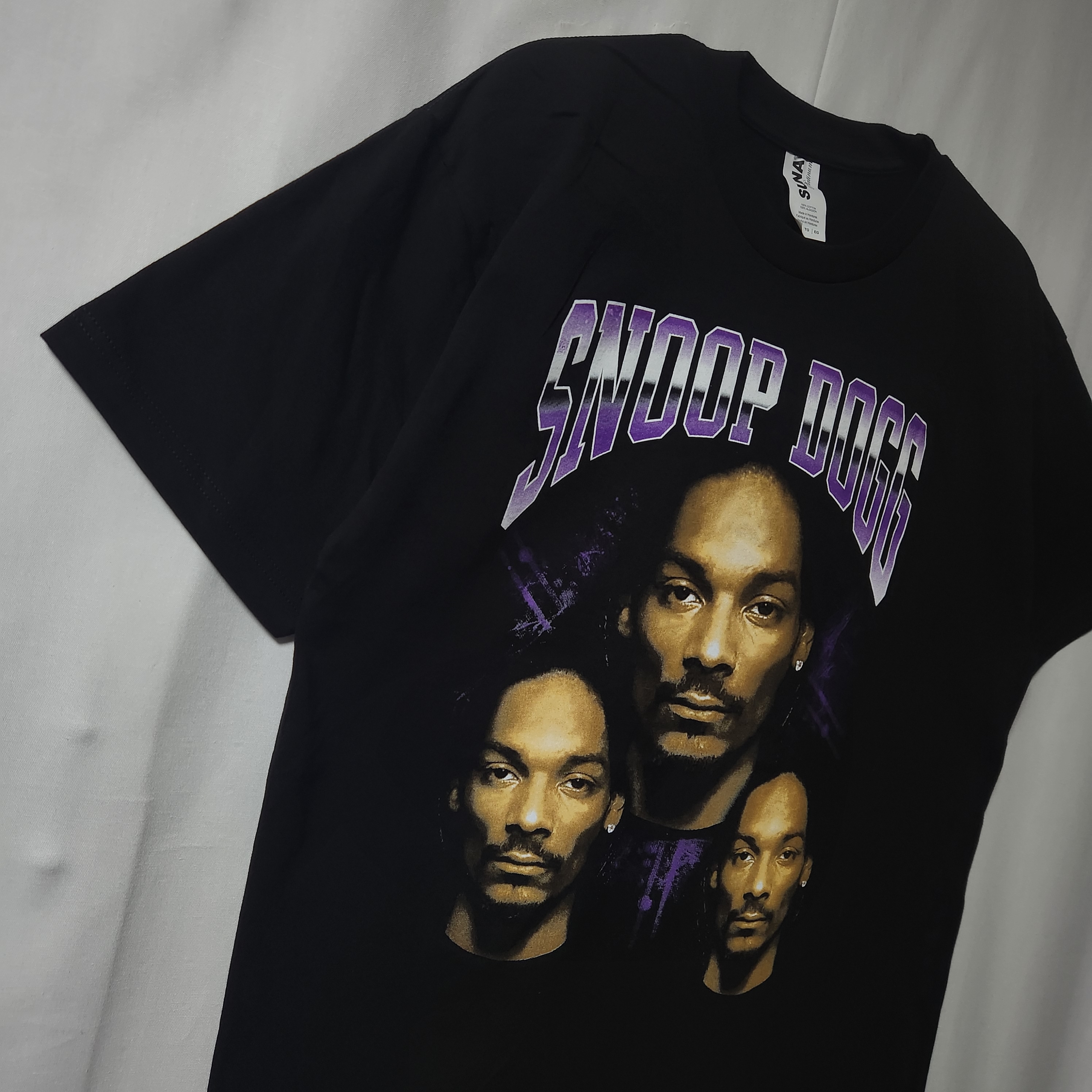 袖丈半袖90s Snoop Dogg スヌープ・ドッグ vintage シングルステッチ