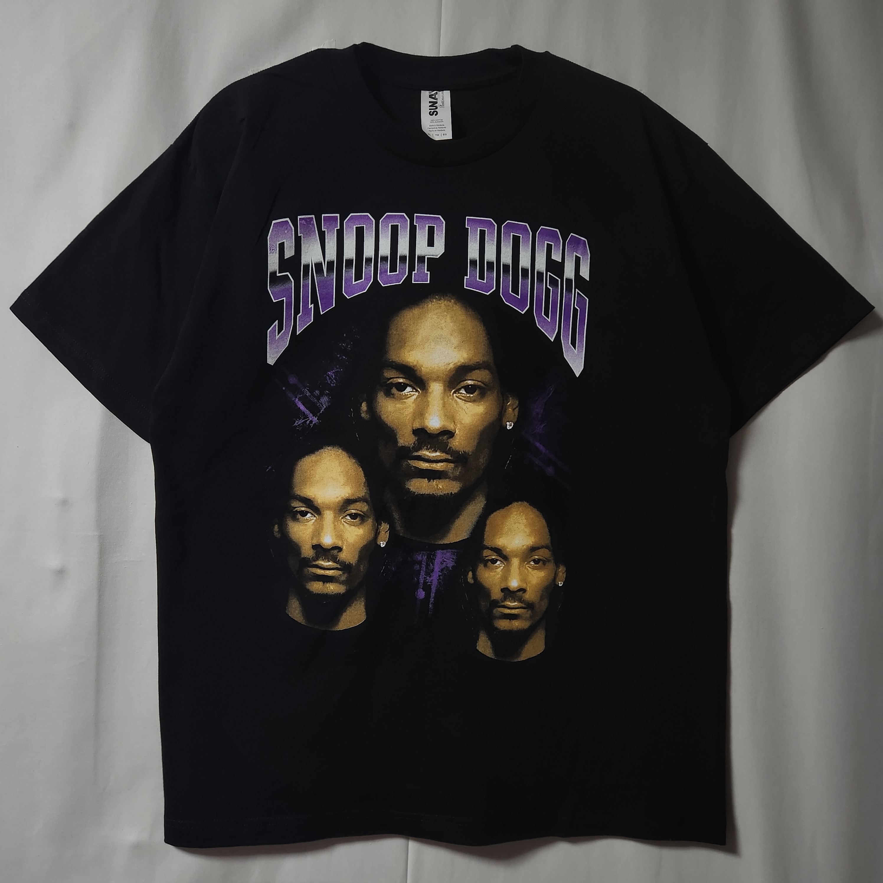 袖丈半袖90s Snoop Dogg スヌープ・ドッグ vintage シングルステッチ