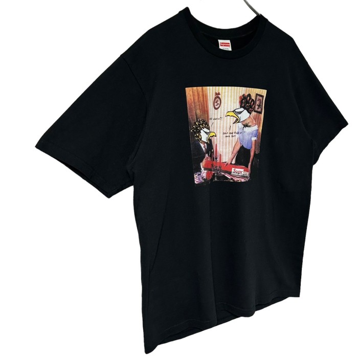 supreme シュプリーム Tシャツ L ANTI HERO センターロゴ | Vintage.City