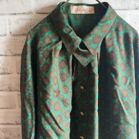 paisley tuck blouse | Vintage.City 古着屋、古着コーデ情報を発信