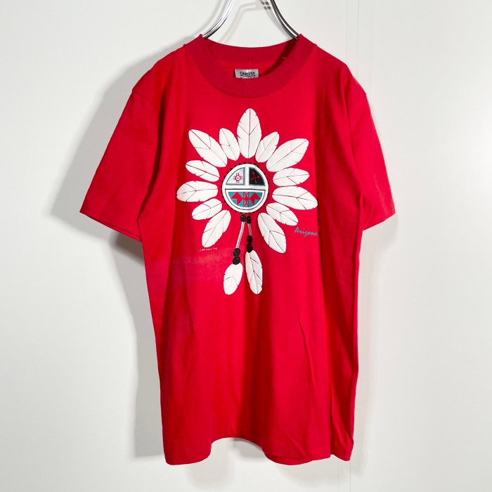 90s USA製 ONEITA Tシャツ インディアン ネイティブ系 発泡プリント | Vintage.City 古着屋、古着コーデ情報を発信