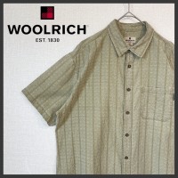 【美品】ウールリッチ　ワークシャツ　半袖　古着　ベージュ　XL　USA製 | Vintage.City 古着屋、古着コーデ情報を発信