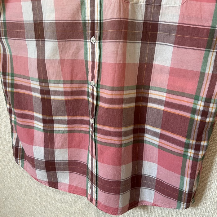 【美品】ポロバイラルフローレン　BDシャツ　半袖　刺繍　ピンク　L | Vintage.City 古着屋、古着コーデ情報を発信