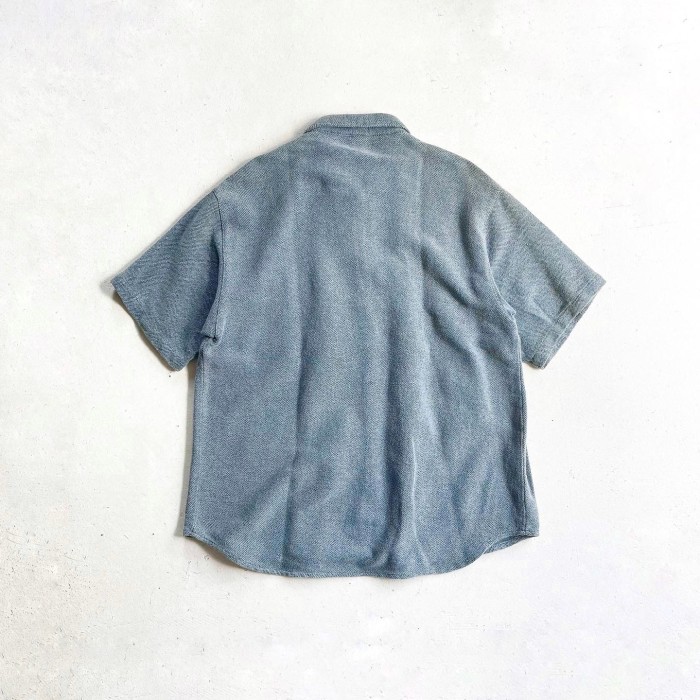 1990s GRAMICCI Heavy weight S/S shirt BLACK×BLUE MADE IN USA 【M】 | Vintage.City 古着屋、古着コーデ情報を発信