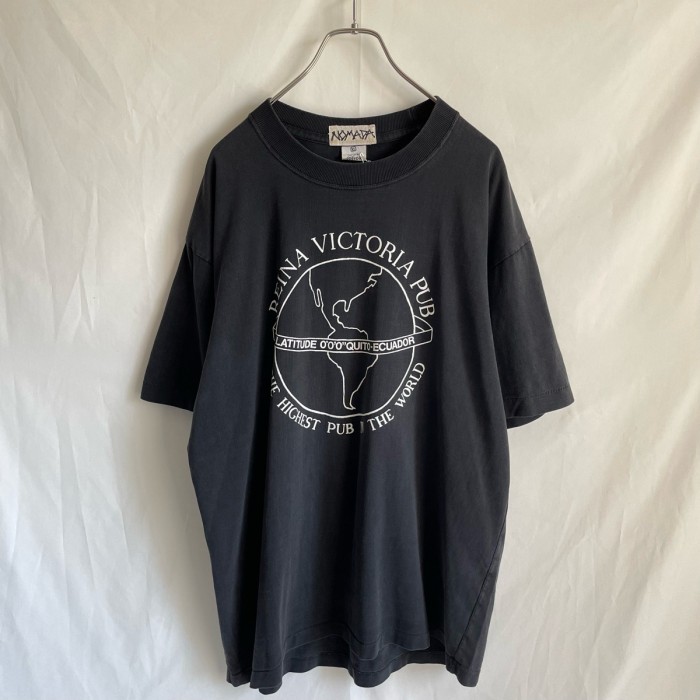 ヴィンテージTシャツ　XL 墨黒