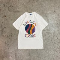 1990s '' USJ '' Multi-Color Printed S/S T-Shirt (made in USA) | Vintage.City 빈티지숍, 빈티지 코디 정보
