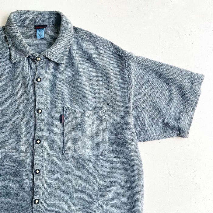 1990s GRAMICCI Heavy weight S/S shirt BLACK×BLUE MADE IN USA 【M】 | Vintage.City 古着屋、古着コーデ情報を発信