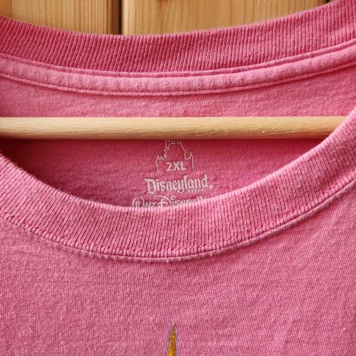 US　Disney ディズニー　Tシャツ　ピンク　2XL | Vintage.City 古着屋、古着コーデ情報を発信