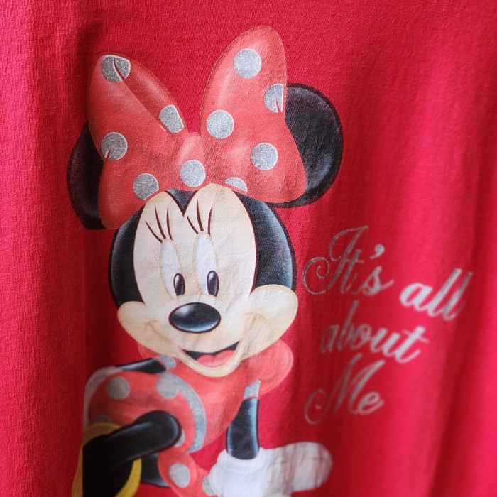 ディズニー　Disney　ミニー　Tシャツ　赤　2XL | Vintage.City 古着屋、古着コーデ情報を発信