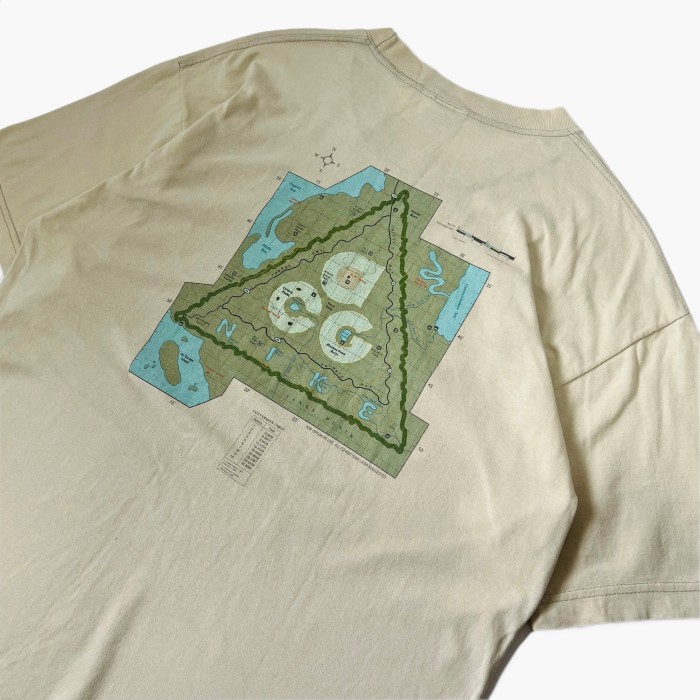90s〜 NIKE ACG MAP T-shirt 地図柄 プリントTシャツ | Vintage.City