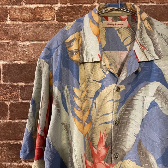 90’s Tommy Bahama ナチュラルカラー アロハシャツ | Vintage.City 古着屋、古着コーデ情報を発信