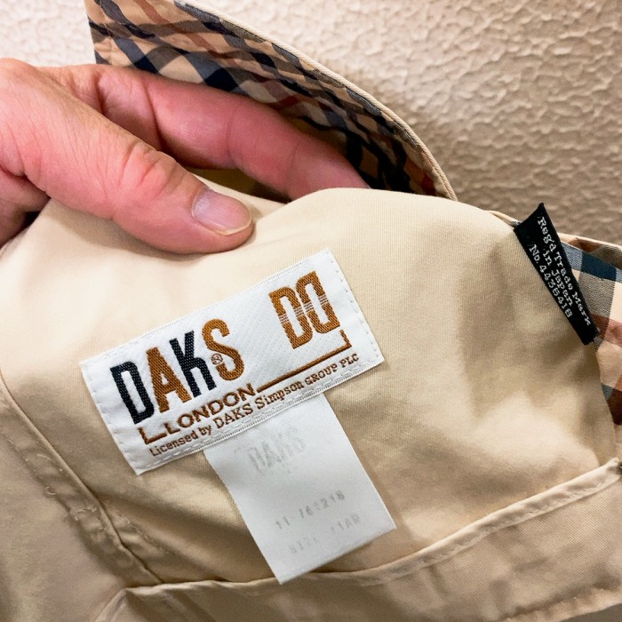 ダックス　シャツジャケット　ベージュ色　DAKS | Vintage.City 古着屋、古着コーデ情報を発信