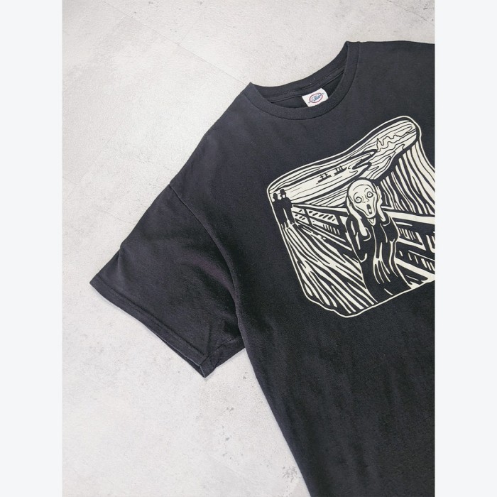 " The Scream " design tee-shirt ムンクの叫び アートデザイン Tシャツ | Vintage.City Vintage Shops, Vintage Fashion Trends