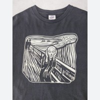 " The Scream " design tee-shirt ムンクの叫び アートデザイン Tシャツ | Vintage.City 빈티지숍, 빈티지 코디 정보