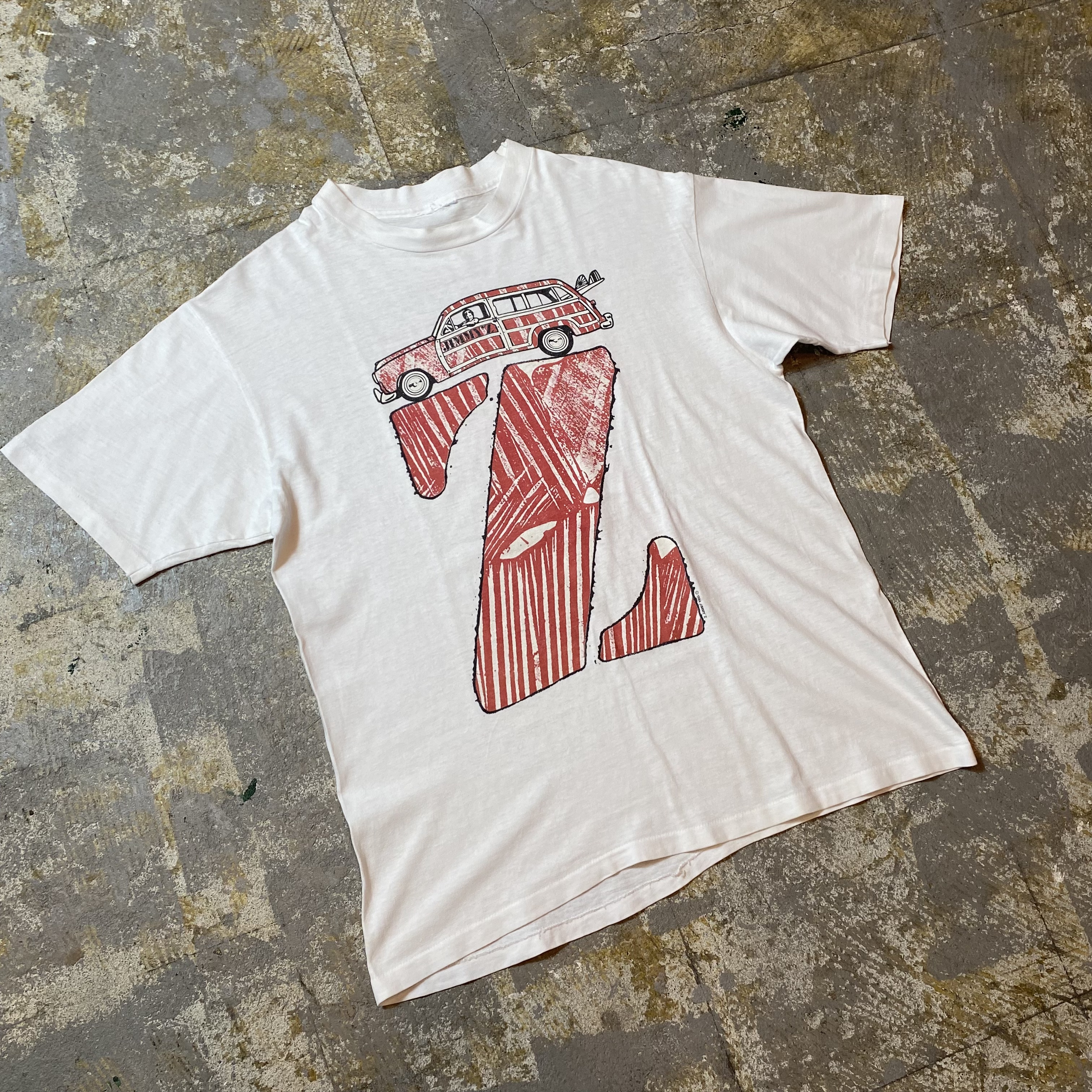 80s jimmyz ジミーズ tシャツ USA製 スケーター サーフ | Vintage.City