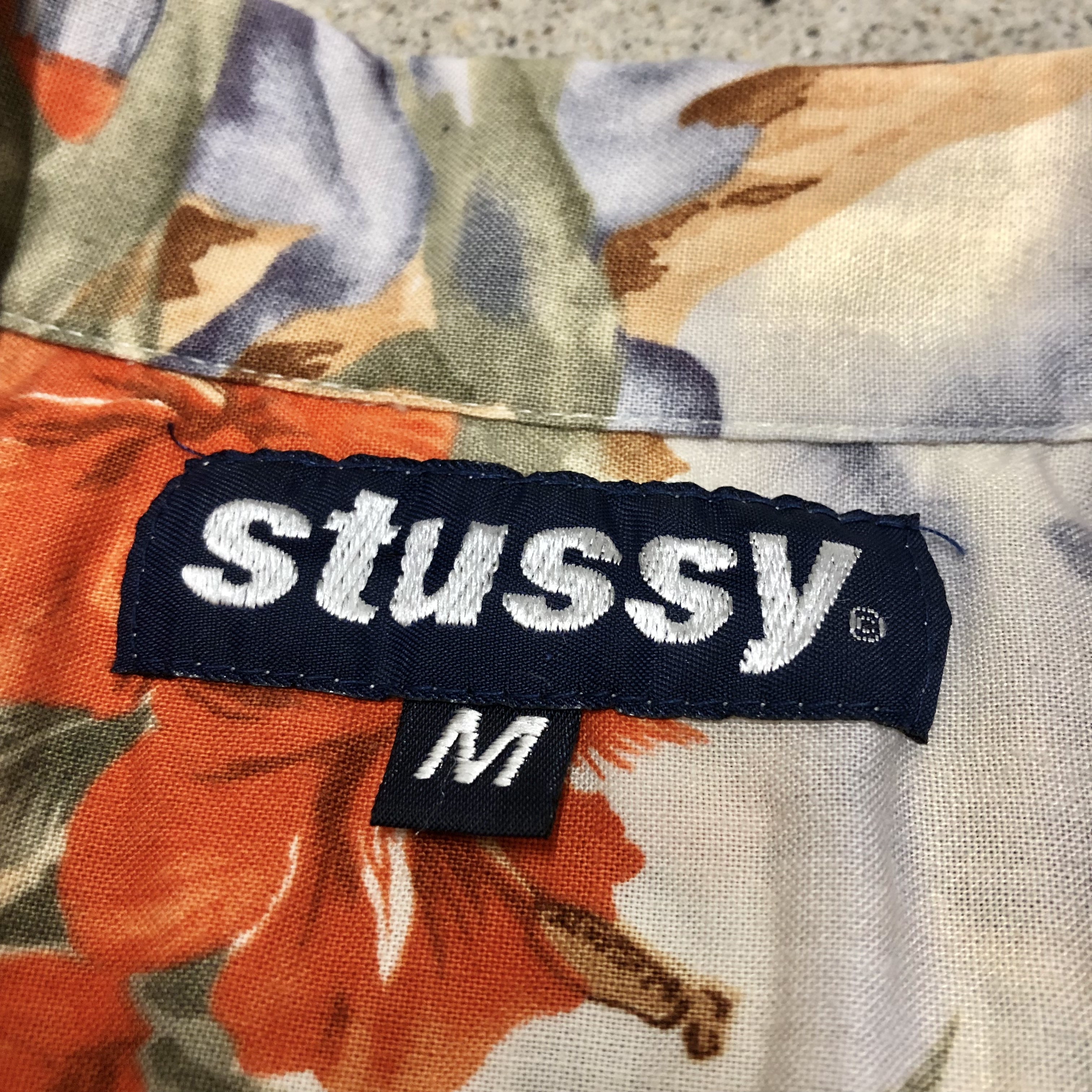 90's stussy 半袖シャツ　old stussy  アーカイブ