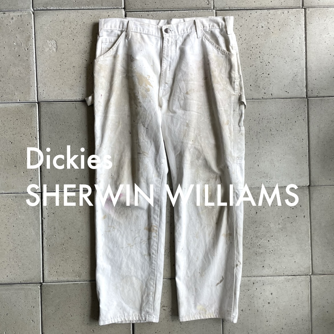 DICKIES SHERWIN WILLIAMS Painted Painter Pants 】size- 36 ...