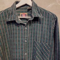 AMERICAN EDITION　コットンシャツ　USA製　グリーン　1845 | Vintage.City 古着屋、古着コーデ情報を発信
