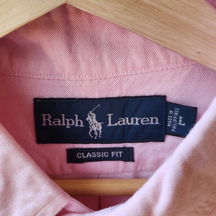 Ralph Lauren　無地　シャツ　L　ピンク | Vintage.City 빈티지숍, 빈티지 코디 정보