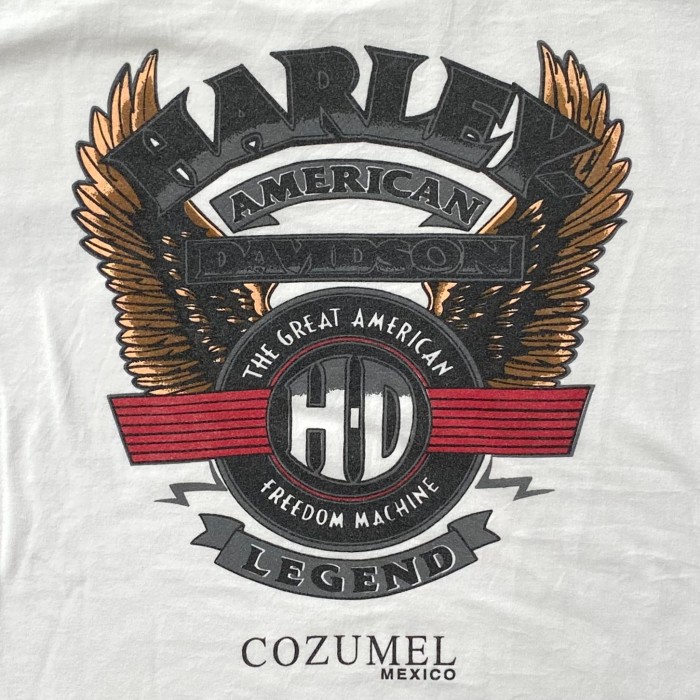 90's-00's Harley Davidson Cozumel Mexico Tシャツ / ハーレーダビッドソン | Vintage.City 빈티지숍, 빈티지 코디 정보