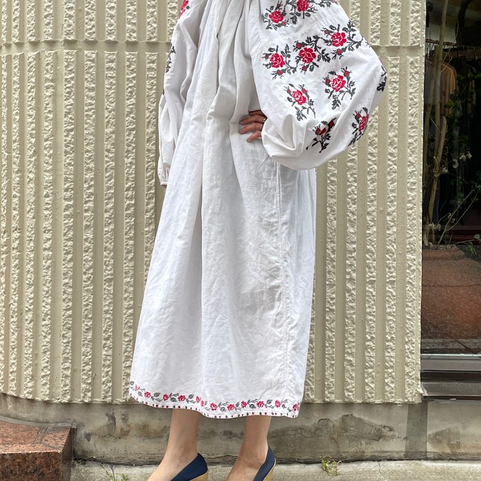50's ukrainian embroidered vintage Dress1 | Vintage.City 古着屋、古着コーデ情報を発信