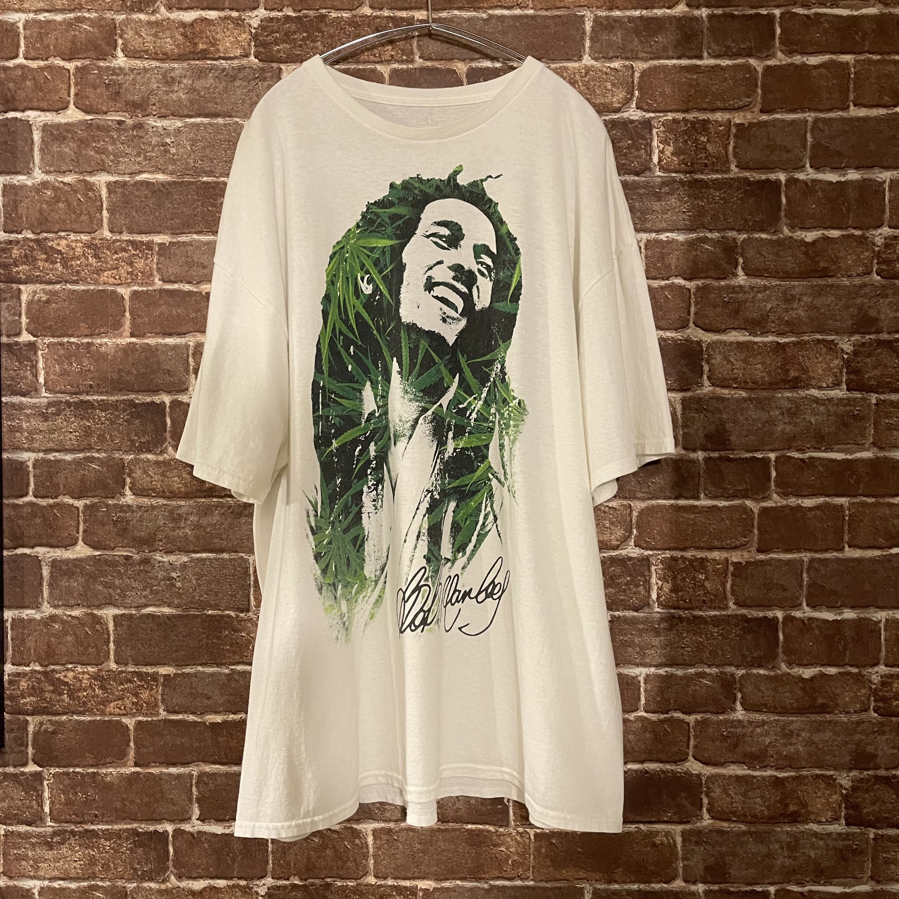 ZION Bob Marley マリファナ グラフィック Tシャツ | Vintage.City
