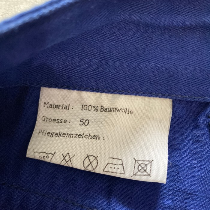 made in Germany　Euro work  RAL-TESTAT Heliborn Baker pants{ドイツ製　ユーロワーク 　RAL-TESTAT　ヘリボーン　ベイカーパンツ 古着　メンズ　USED} | Vintage.City 古着屋、古着コーデ情報を発信