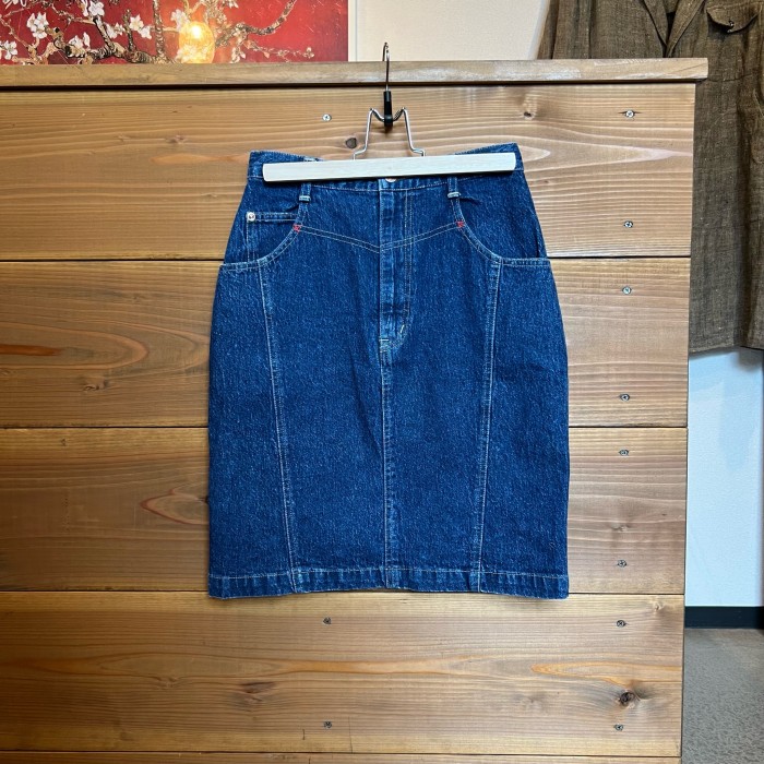 denim mini skirt | Vintage.City 古着屋、古着コーデ情報を発信