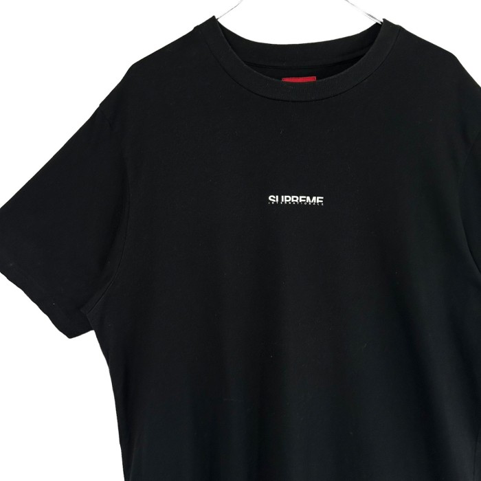 supreme シュプリーム Tシャツ L センターロゴ ワンポイントロゴ