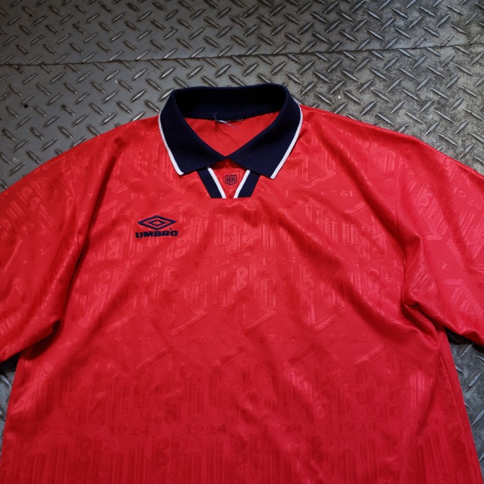 90s "UMBRO" Football Game Shirt | Vintage.City 古着屋、古着コーデ情報を発信