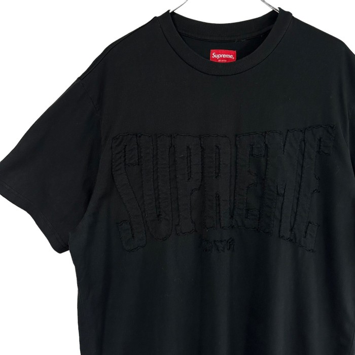 supreme シュプリーム Tシャツ XL センターロゴ ビックロゴ 刺繍ロゴ ...