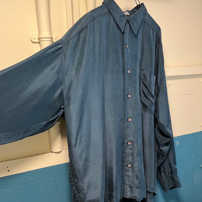silk shirt | Vintage.City 빈티지숍, 빈티지 코디 정보