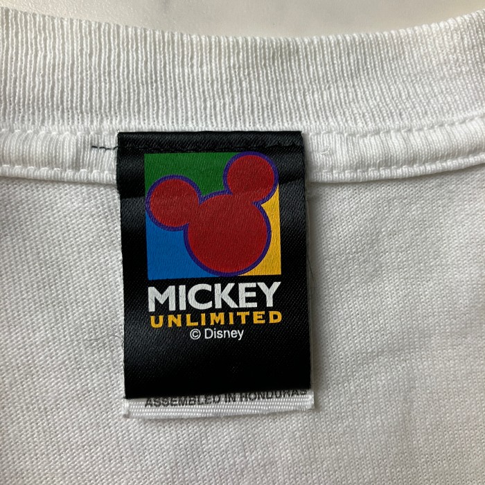 Disney ディズニー back drop バックドロップ ミッキー Tシャツ