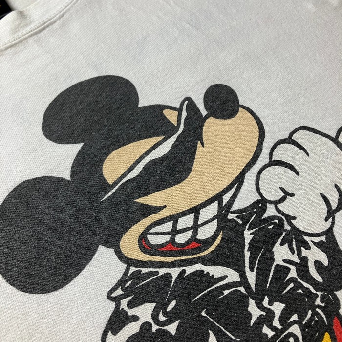 Disney ディズニー back drop バックドロップ ミッキー Tシャツ 