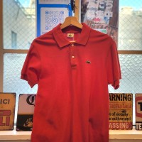 LACOSTE　ラコステ　ポロシャツ　　赤　M | Vintage.City 古着屋、古着コーデ情報を発信