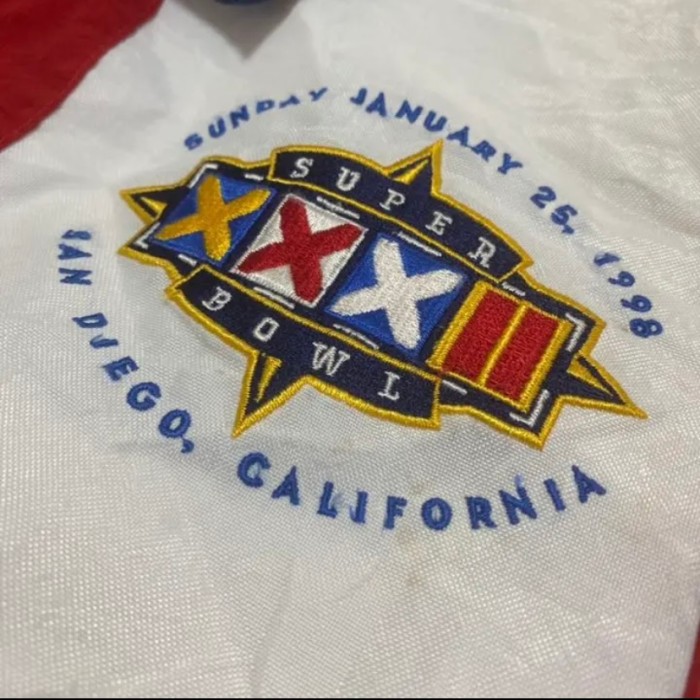 NFL スーパーボウル　ナイロンジャケット　刺繍　でかロゴ　ビックシルエット | Vintage.City 古着屋、古着コーデ情報を発信