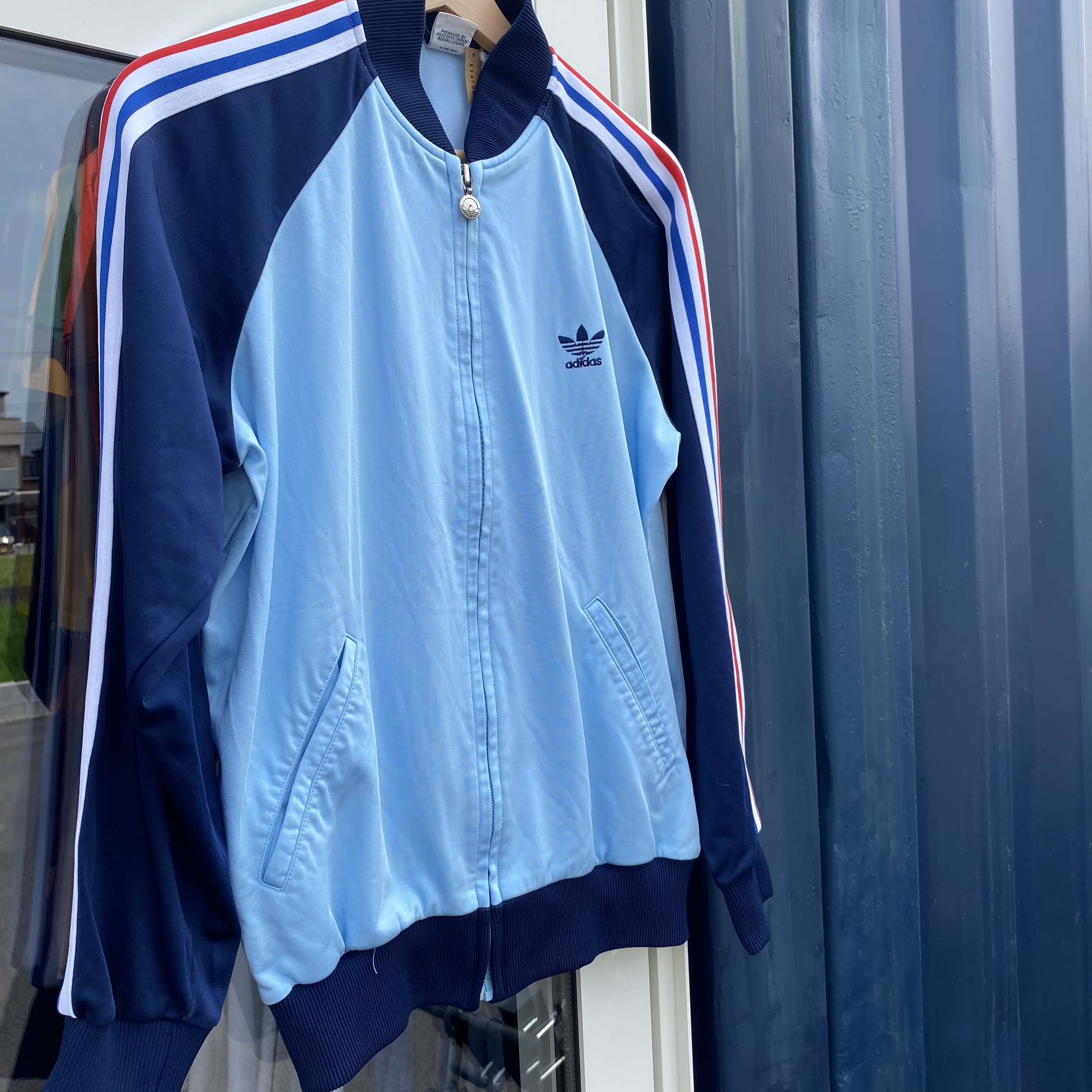 70-80's adidas デサント製 track jacket トラックジャケット