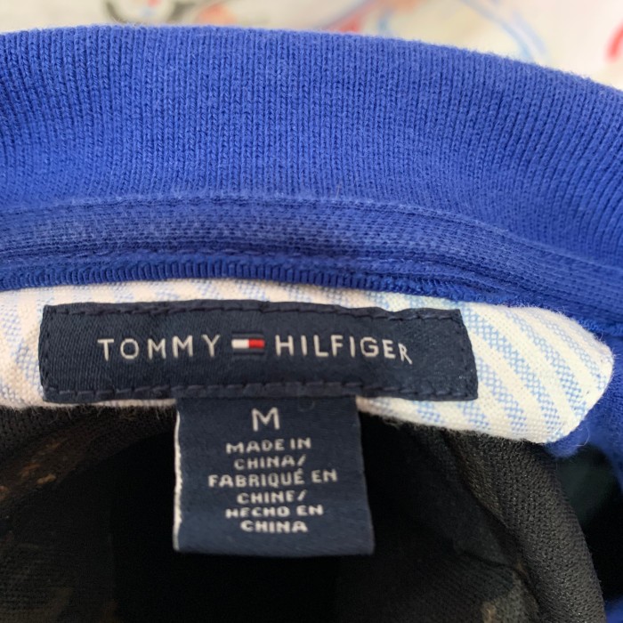 Tommy シャツ　5ボタン　ブルー | Vintage.City 古着屋、古着コーデ情報を発信
