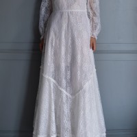 USED&VINTAGE  Lace Dress/White #4607 | Vintage.City 古着屋、古着コーデ情報を発信
