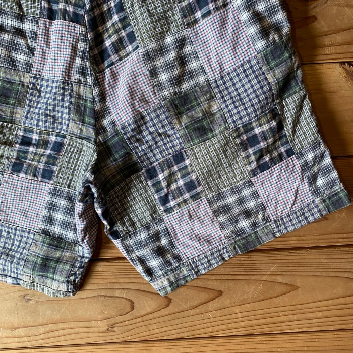 J.CREW patchwork shorts | Vintage.City 빈티지숍, 빈티지 코디 정보